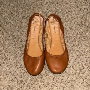 Time and Tru Tan Ballet Flats